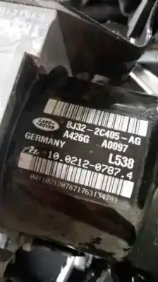 Pezzo di ricambio per auto di seconda mano abs per land rover evoque hse dynamic riferimenti oem iam bj322c405ag