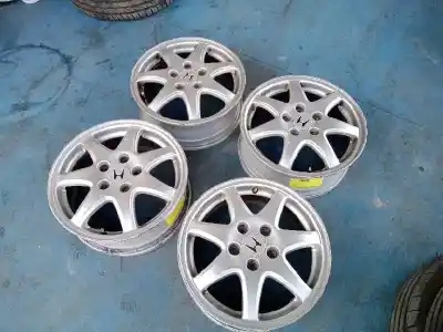 Pezzo di ricambio per auto di seconda mano set di cerchione in lega per honda civic berlina (fn) 1.8 type s riferimenti oem iam 6jx16 ert60