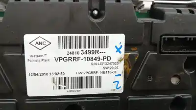 Peça sobressalente para automóvel em segunda mão quadrante por renault captur zen referências oem iam 248103499r  