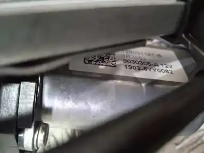 Second-hand car spare part driver left window regulator for renault kangoo profesional oem iam references 9030305a 2 cables 128001181b