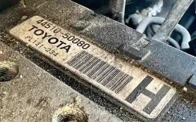 Автозапчастина б/у абс для lexus ls (usf4/uvf4) 4.6 v8 cat посилання на oem iam 4451050080