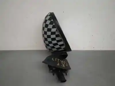 Peça sobressalente para automóvel em segunda mão espelho retrovisor esquerdo por bmw mini (r50,r53) one d referências oem iam   