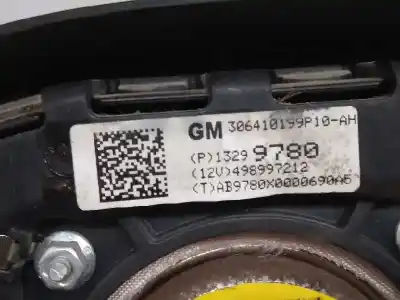 Автозапчасти б/у комплект подушки безопасности за opel astra j (p10) 1.6 (68) ссылки oem iam 13301067 13299780 