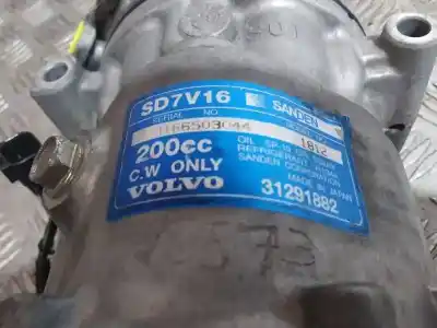 Second-hand car spare part air conditioning compressor for volvo c30 1.6 d oem iam references 31291882 1355809 3m5h19d629g