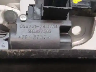 Автозапчастина б/у замок багажника / ворот для skoda octavia combi (5e5) 1.6 tdi dpf посилання на oem iam 5e0827505  