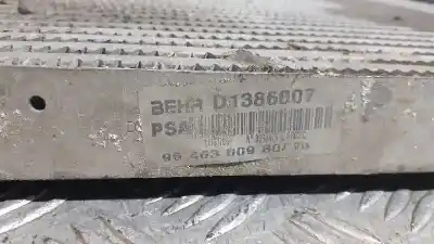 Second-hand car spare part intercooler for citroen c6 básico oem iam references 9646300980  