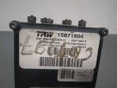 Peça sobressalente para automóvel em segunda mão abs por citroen c6 básico referências oem iam 15871904  