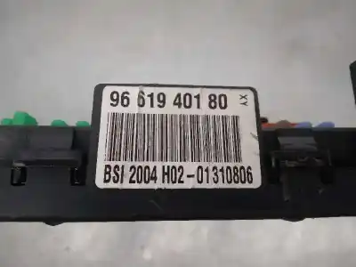 Second-hand car spare part bsi control unit for citroen c6 básico oem iam references 9661940180  