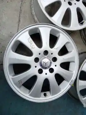 İkinci el araba yedek parçası tekerlek seti için mercedes-benz clase a (w169) a 200 (169.033) oem iam referansları 6jx16 h2 et43  