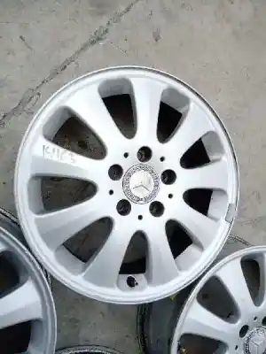 İkinci el araba yedek parçası tekerlek seti için mercedes-benz clase a (w169) a 200 (169.033) oem iam referansları 6jx16 h2 et43  