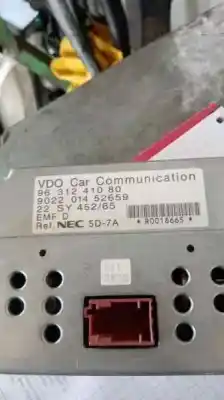 Pièce détachée automobile d'occasion écran / afficheur multifonction pour peugeot 607 (s1) básico références oem iam 9631241080  
