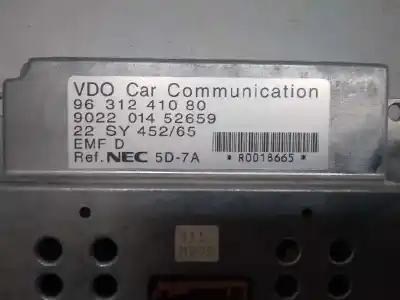 Pièce détachée automobile d'occasion écran / afficheur multifonction pour peugeot 607 (s1) básico références oem iam 9631241080  