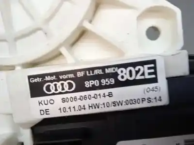 Second-hand car spare part right front window motor for audi a3 (8p) 2.0 16v tfsi oem iam references 8p0959802e  
