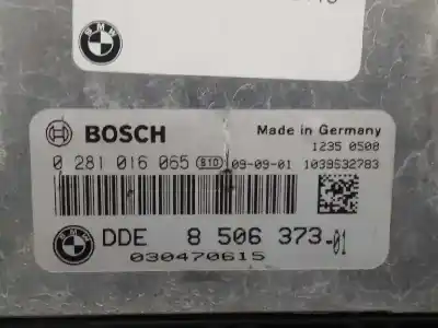 Second-hand car spare part ecu engine control for bmw x3 (e83) xdrive 20 d oem iam references 850637301  0281016065
