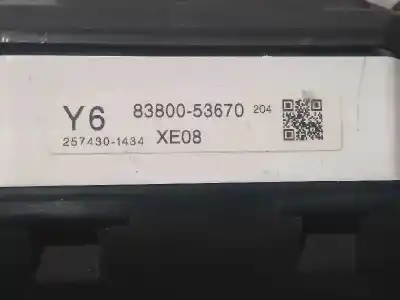 Автозапчасти б/у приборная доска за lexus is200 (ds2/is2) 2.2 d-cat ссылки oem iam 8380053670  