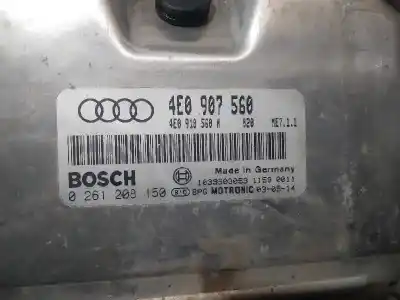 Автозапчасти б/у блок управления двигателем за audi a8 (4e2) 3.7 quattro ссылки oem iam 4e0907560  0261208150