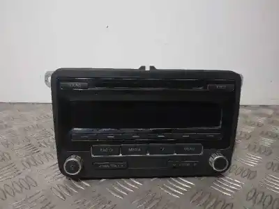 Second-hand car spare part audio system / radio cd for volkswagen touran (1t3) highline oem iam references 1k0035186an