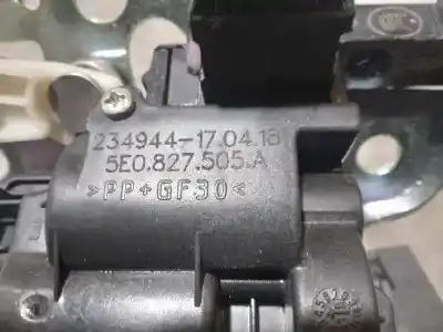Автозапчастина б/у замок багажника / ворот для seat leon st (5f8) x-perience 4drive посилання на oem iam 5e0827505a  3 cables
