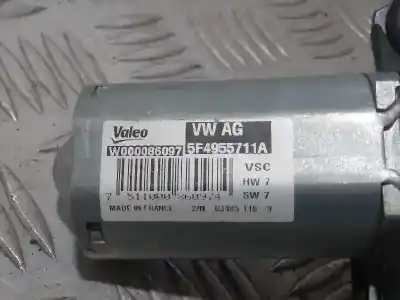 Second-hand car spare part rear windshield wiper motor for skoda fabia 1.0 mpi oem iam references 5f4955711a  