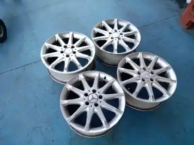 İkinci el araba yedek parçası tekerlek seti için mercedes-benz clase b (w245) 2.0 cdi cat oem iam referansları 7jx17 h2 et49  