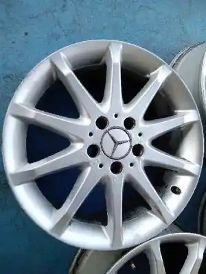 İkinci el araba yedek parçası tekerlek seti için mercedes-benz clase b (w245) 2.0 cdi cat oem iam referansları 7jx17 h2 et49  