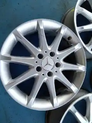 İkinci el araba yedek parçası tekerlek seti için mercedes-benz clase b (w245) 2.0 cdi cat oem iam referansları 7jx17 h2 et49  
