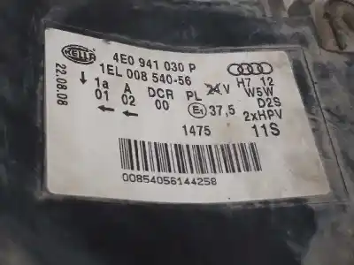 Автозапчасти б/у правая фара за audi a8 d3 (4e2, 4e8) 3.0 tdi quattro ссылки oem iam 4e0941030p  