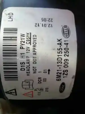 Second-hand car spare part left headlight for ford s-max (ca1) titanium (03.2010->) oem iam references 6m2113d155ak 2ºserie 