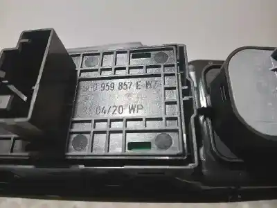 Second-hand car spare part left front power window switch for seat leon (kl1) xcellence oem iam references 5g0959857  4 teclas