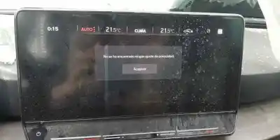 Second-hand car spare part multifunction display for seat leon (kl1) xcellence oem iam references 5fa919605  