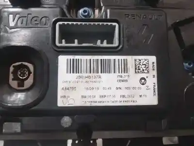 Second-hand car spare part gps navigation system for renault clio v r.s. line oem iam references 280346137r  7513751178