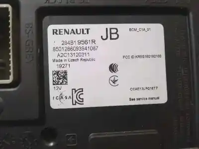 İkinci el araba yedek parçası röle/sigorta kutusu için renault clio v r.s. line oem iam referansları 284b19561r  