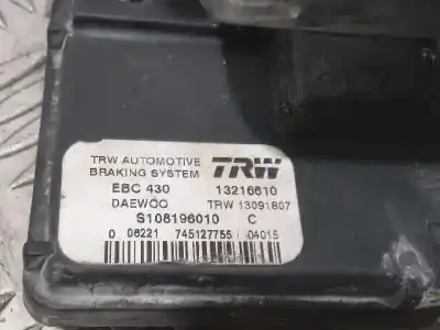 Second-hand car spare part abs for daewoo matiz 0.8 cat oem iam references s108196010  