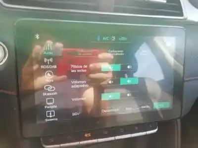 Peça sobressalente para automóvel em segunda mão display gps / multimídia por mg zs luxury * referências oem iam zs11x573101
