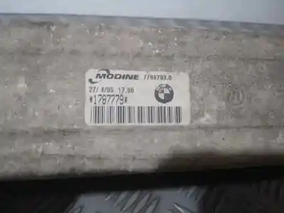 Peça sobressalente para automóvel em segunda mão intercooler por bmw x3 (e83) 2.0d referências oem iam 77897930  