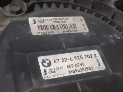 Piesă de schimb auto la mâna a doua electroventilator radiator pentru bmw x3 (e83) 2.0d referințe oem iam 67326925702  