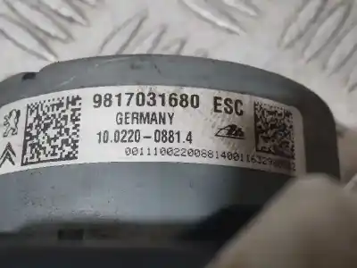 Peça sobressalente para automóvel em segunda mão abs por citroen c3 tonic referências oem iam 9817031680  