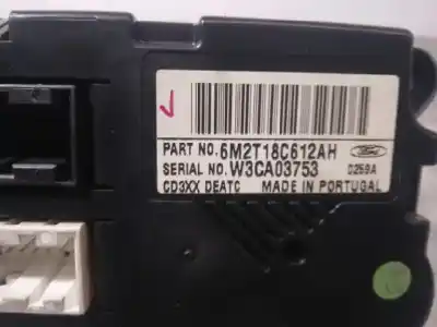 Second-hand car spare part climate control for ford s-max (ca1) trend oem iam references 6m2t18c612ah  