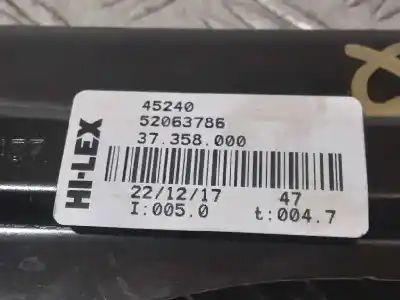 Second-hand car spare part driver left window regulator for opel combo d edition l1h1 oem iam references 52063786  