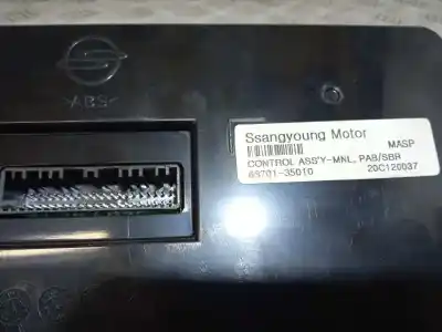 Автозапчасти б/у климат-контроль за ssangyong tivoli 1.2 ссылки oem iam 6870135010  