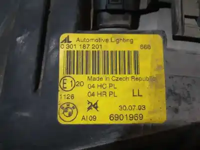 Peça sobressalente para automóvel em segunda mão farol / farolim esquerdo por bmw serie 3 compact (e46) 320td referências oem iam 0301187201  6901969