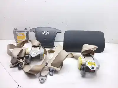 Peça sobressalente para automóvel em segunda mão kit airbag por hyundai santa fe (bm) 2.2 crdi cat referências oem iam sa102550000