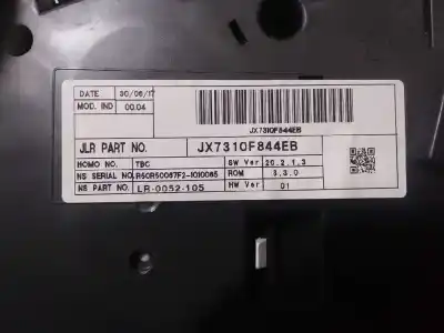 Peça sobressalente para automóvel em segunda mão quadrante por jaguar xe portfolio referências oem iam jx7310f844eb  