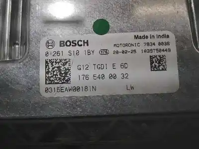 Автозапчасти б/у блок управления двигателем за ssangyong tivoli 1.2 ссылки oem iam 0261s101by  1765400032