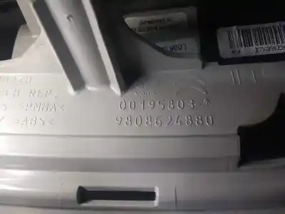 Second-hand car spare part interior left tailgate light for citroen c4 lim. business oem iam references 9808624880  2ºserie