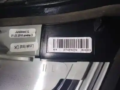 Second-hand car spare part interior left tailgate light for citroen c4 lim. business oem iam references 9808624880  2ºserie