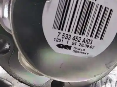 Recambio de automóvil de segunda mano de transmision trasera derecha para bmw serie 1 coupe (e82) 2.0 turbodiesel cat referencias oem iam 7533452 33207572683 33217559073