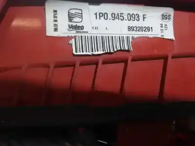 Second-hand car spare part interior left tailgate light for seat leon (1p1) reference oem iam references 1p0945093f  