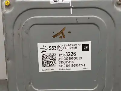 Tweedehands auto-onderdeel ecu motorcontroller voor opel corsa e business oem iam-referenties 12683226  