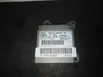 Pièce détachée automobile d'occasion boitier de commande d'airbag pour peugeot 207 (2006->) 1.4 références oem iam 9661440680